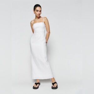 Reformation Frankie Linen Dress